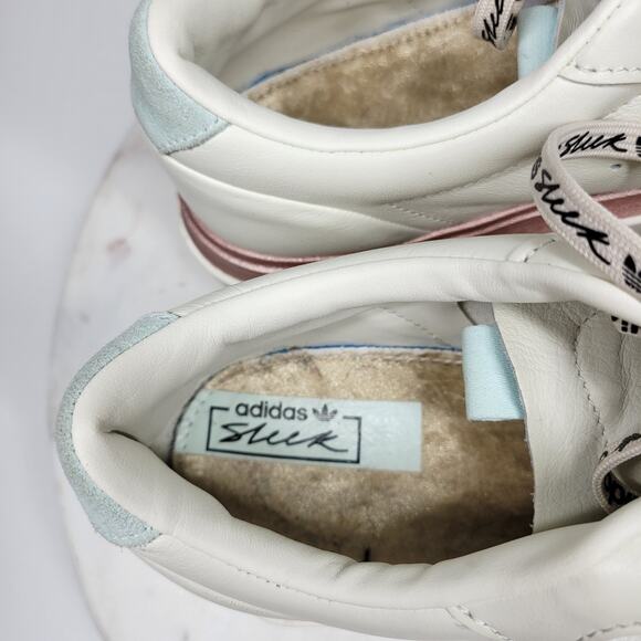 Adidas HyperSleek Womens 10 Off White Copper Metallic Platform Sneaker Shoe - Picture 7 of 16